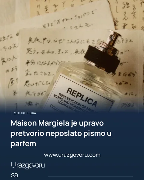 Maison Margiela je upravo pretvorio neposlato pismo u parfem · naslovna